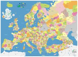 Harta Regiuni Europa ARE